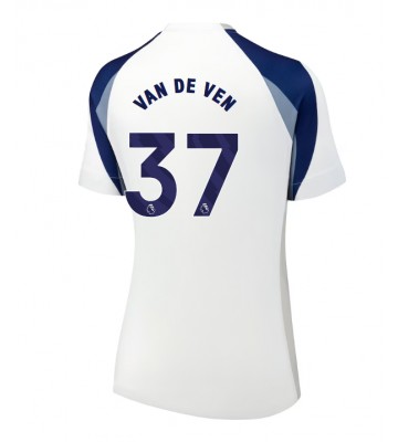 Tottenham Hotspur Micky van de Ven #37 Prima Maglia Femmina 2025-26 Manica Corta